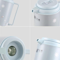 Electric Kettle Household Insulated Kettle Outdoor Coffee Flask Glass Liner Hot Water Kettle Tea Kettle/Color/1.5L