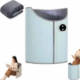 Foldable Under Desk Leg and Foot Warmer Portable Electric Heater 360° Surround Heating Quick Heat for Winter(Gray)