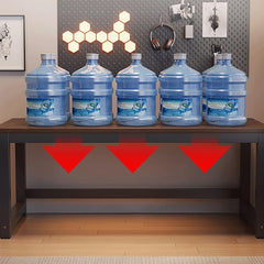 PC Desks Office Desk Wood Study Writing Table Deeper & Thicker Desktop Robust Metal Tubes Large Legroom,for Home Office, Study(White,80cm(31.49in))