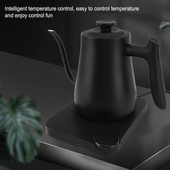 Smart Electric Kettle Temperature Control 1L, 1200W Fast Boiling Stainless Steel Electric Pour Over Kettle, Anti Dry Burning Device, Boiler for Tea, Coffee (US Plug 110V)