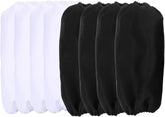 4pairs Kitchen Oversleeves for Cleaning and Cooking Arm Sleeves Elastic Cuffs Unisex Protective for Housework and Gardening