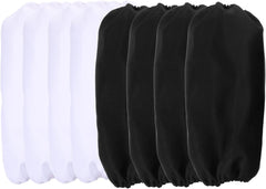 4pairs Kitchen Oversleeves for Cleaning and Cooking Arm Sleeves Elastic Cuffs Unisex Protective for Housework and Gardening