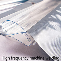 Outdoor Tarpaulin Curtain Gazebo Side Panels with Hook 0.5mm Clear Tarp Panel Waterproof Windproof Curtains for Porch Gazebo Pergola (Color : Gray, Size : 2.1x2.5m)