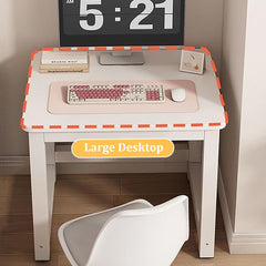 Wood Computer Table,Modern Simple Office Desks,Study Writing Desk Workstation for Home Office Study Rooms,Classrooms and Other Places(60 * 50 * 70 cm/23.6 * 19.7 * 27.6 in, White)