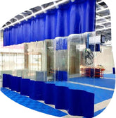 Waterproof Pergola Tarpaulin Side Panels, Outdoor Clear Tarp Curtains, Transparent Tarpaulin Side Panels for Gazebo Garden Carport, 0.3mm,WxH-4x2m/13 * 6.6ft