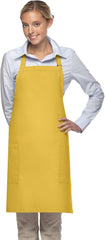 Averill's Sharper Uniforms Two Patch Pocket Bib Apron 2 patch pocket (Set of 6)