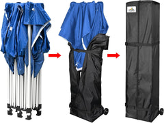 Pro XL Canopy Carry Bag Wheeled for 10x15' Popup Event Shelter Tent Storage Case
