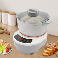 Dough Maker, Stand Mixers, Commercial Dough Presses, Electric Automatic Dough Maker with Ferment Function, Dough Mixer Machine, Stainless Steel Flour Kneading Machine for Pizza Bread