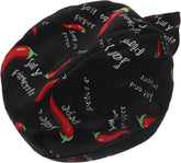 Chili Pepper Chef Hat Creative Working Cap for Waiters Chefs Comfortable Design for Kitchen Use Keeps Hair Secure for Food Service Professionals