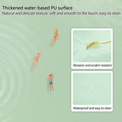 Anti-Collision Wall Stickers Soft Bag, Waterproof PU Self Adhesive Headboard, Soft Protection Upholstered for Home Background Playroom (Color : Black, Size : 4pcs)