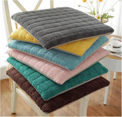 Habrur Chair Cushions Seat Cushions Kitchen Dining Chair Cushions Tufted Chair Pads with Ties Simple Cushion Removable and Washable Breathable Chair Pads Seat Pads (Color : G, Size : 40x40cm)