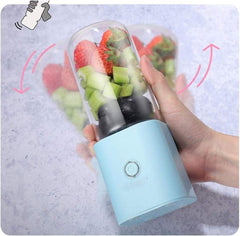 HHWKSJ Portable Blender, Electric Juicer Cup Personal Size with USB Rechargeable, Mini Juice Mixer for Shakes Smoothies Home Outdoor (Color : B)