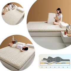 Japanese Futon Mattress,Tatami Mattress, Japanese Camping Mattress Roll Up Floor Lounger Sleeping Pad Tatami Mat Breathable Floor Guest Bed,(Grey,120x200cm(47 * 79in))