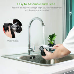 Portable Juicer,Juicer Machines with Reverse Function,Low Noise Electric Cold Press Juicer, High Juice Yield, BPA Free 150W,Easy to Clean for Vegetables and Fruits