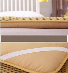 Japanese Floor Mattress Futon Mattress, Thicken Tatami Mat Sleeping Pad Foldable Roll Up Mattress Boys Girls Dormitory Mattress Pad Kids Floor Bed, Charcoal Grey, Twin,Gray,90x200cm