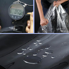 Garden Gazebo PVC Curtains, Porch Clear Tarp with Eyelet for Outdoor,Pergola,Balcony,Easy to Install, Customizable (Color : Blue, Size : 2.2x2.5m/7.22x8.2ft)