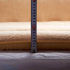 Japanese Futon Floor Mattress,Thicken Tatami Mattress,Portable Sleeping Pad,Mattresses for House Couch,Roll Up Double Single Warm Mattress,Floor Lounger Bed,White,90x120cm