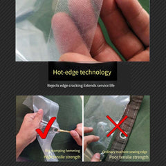 Gazebo Curtains 0.12mm Pergola Waterproof Side Panels Translucent Tarp with Eyelets and Elastic Rope DTVEW (Color : Clear, Size : 22.96x9.84'/7x3m)