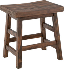 Pomona 32-Inch Compact Writing Desk with Solid Wood Top and Metal Frame – Rustic Industrial Style Small Home Office Desk with Durable Lacquer Finish and Floor Levelers by Alaterre Furniture (Natural)