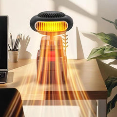 Dpofirs Portable Battery Powered Heater, Cordless Rechargeable Car Defroster, Fast Heating, Small Electric Thermostat Heaters, for Car SUV Trucks DCB201 DCB203 DCB204