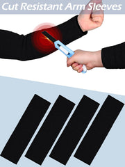 Geyoga 2 Pairs Forearm Sleeve for Men Women Arm Protectors for Thin Skin and Bruising Cut Dog Bite Resistant