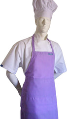 CHEFSKIN CHEF JACKET LAVENDER LIGHT PURPLE TWILL EXECUTIVE NEW LONG SLEEVE COVERED BUTTONS THERMOMETER POCKET...
