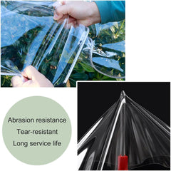 Waterproof Transparent Tarpaulin Side Panels,Pergola Gazebo Carport Clear Tarp Curtains With Zipper,0.3mm Weatherproof Pvc Tarpaulin Cover,Partition Curtains,With Grommets,L×H-3.6*2.3m(11.8*7.5ft)