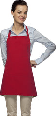 Averill's Sharper Uniforms Three Pocket Bib Apron with Pencil Pocket 3 pocket (Set of 6