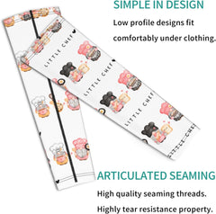 Little Chef Gnome,Baker Gnome1 Arm Sleeves for Men Women UV Moisture Wicking Sports Gardening Sleeves for Baseball Volleyball Cycling Golf Running