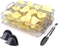 Compatible for Ninja Foodi Multi-Layer Rack for Grill XL Air Fryer
