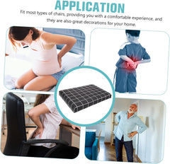 Mobestech Memory Foam Seat Cushion Pad for Dining and Office Chairs Non-Slip Kitchen Cushion Indoor Storage and Picnic Use Sturdy and Comfortable Chair Pads