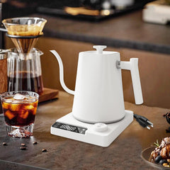 Electric Gooseneck Kettle for Pour Over Coffee Hot Water Boiler Versatile Fast Boiling Electric Tea Pot for Restaurant Home