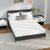 8 inch Full Mattress, Gel Memory Foam Full Size Mattress in a Box for Comfortable Sleep and Pressure Relief, Medium-Firm Support, Washable Cover, CertiPUR-US