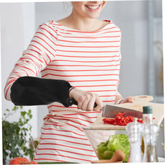 4pairs Reusable Oversleeves for Cooking Cleaning and Gardening Elastic Arm Sleeves for Daily Use