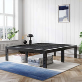 Avenco Metal Platform Bed Frame Twin Size 12 Inch – Noise Free Quiet Design, Heavy Duty Steel Support, Under Bed Storage, Easy Assembly, No Box Spring Needed