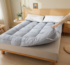 Japanese Thai Futon Thick Roll Up Foldable Sleeping Floor Mattress
