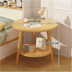 Coffee Table for Living Room,Tea Table for Living Room,Centre Table Living Room,Sofa Side Table,Double Storage Coffee Table,for Living Room/Tea Room/Small Spaces(B,50CM/19.6IN)