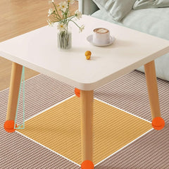 Density Fiberboard Coffee Table Square Coffee Table Bedroom Balcony Coffee Table Multi-Function Coffee Table