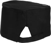 TOYANDONA Adjustable Chef Beanie Hat with Breathable Mesh Top for Men Women Professional Kitchen Cap for Restaurants Hotels and Catering Comfortable Fit Culinary Cooking Hat Black
