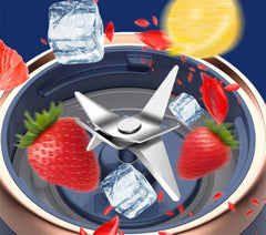 Rechargeable Portable Juicer Household Electric Juicer Cup Mini Small Multi-Functional Juice Cup(B)