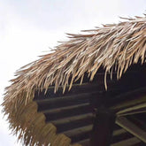 LSMKKA Synthetic Thatched Roofing for Tiki Hut, Palapa Straw Roof Panels Hats 20" X 10 Inches Grass Blinds Fireproof, 2-30 PCS Umbrella Cover/Caps for Gazebo Canopy Cottage Pergola (Size : 8pc)