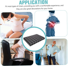 Memory Seat Pad Non-Skid Dining Chair Cushion Kitchen Office Chair Seat Pad Cushion for Home Office