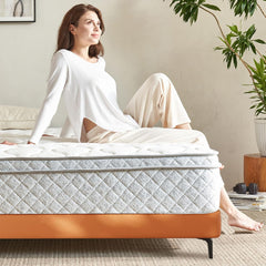 12 Inch Hybrid Full Size Mattresses, Cooling Memory Foam Full Mattress in a Box, Medium Firm Mattress for Pressure Relief/Innerspring/Motion Isolating/Certipur-Us Certified (Full)