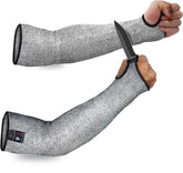 Evridwear Protective Arm Sleeves Cut Resistant Farmers Sleeves for Men Work, Gardening, Farming, Arm Protectors for Thin Skin and Bruising (Large, No Thumb Hole)