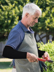 Geyoga 2 Pairs Forearm Sleeve for Men Women Arm Protectors for Thin Skin and Bruising Cut Dog Bite Resistant