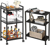 Bar Cart for The Home & 3-Tier Side Table