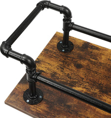 Serving Carts,Industrial Bar Carts,Kitchen Carts,Wine Rack Carts on Wheels with Storage, Industrial Rolling Carts,Wine Tea Liquor Shelves,