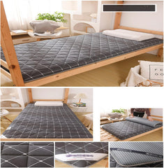 Mattress, Soft and Comfortable Futon Tatami Mattress Folding Japanese Style Bed Roll Floor Sofa Bed Apartment Mattress,Color a,90x200cm