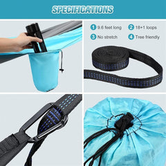 Hammock 300x200 Cm 2 Person Hammock Backpacking Tree Double Camping Portable for Hamock Outside