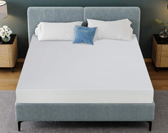 Green Tea Full Size Mattress, 8 Inch Gel Memory Foam Cooling Pad, CertiPUR-US Certified for Kids/Adults, Bed-in-a-Box, Pressure Relieving